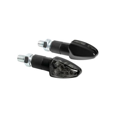 Atom, indicatori di direzione - 12V LED - Nero