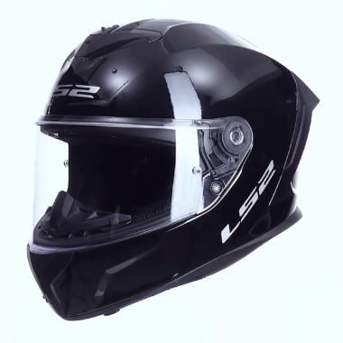 Ls2 ff820 rapid iii solid gloss black