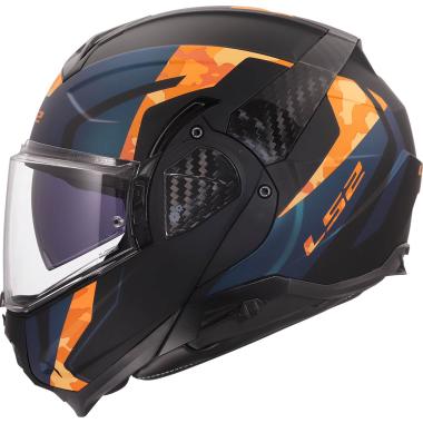 Ls2 ff910 advant ii glide black orange