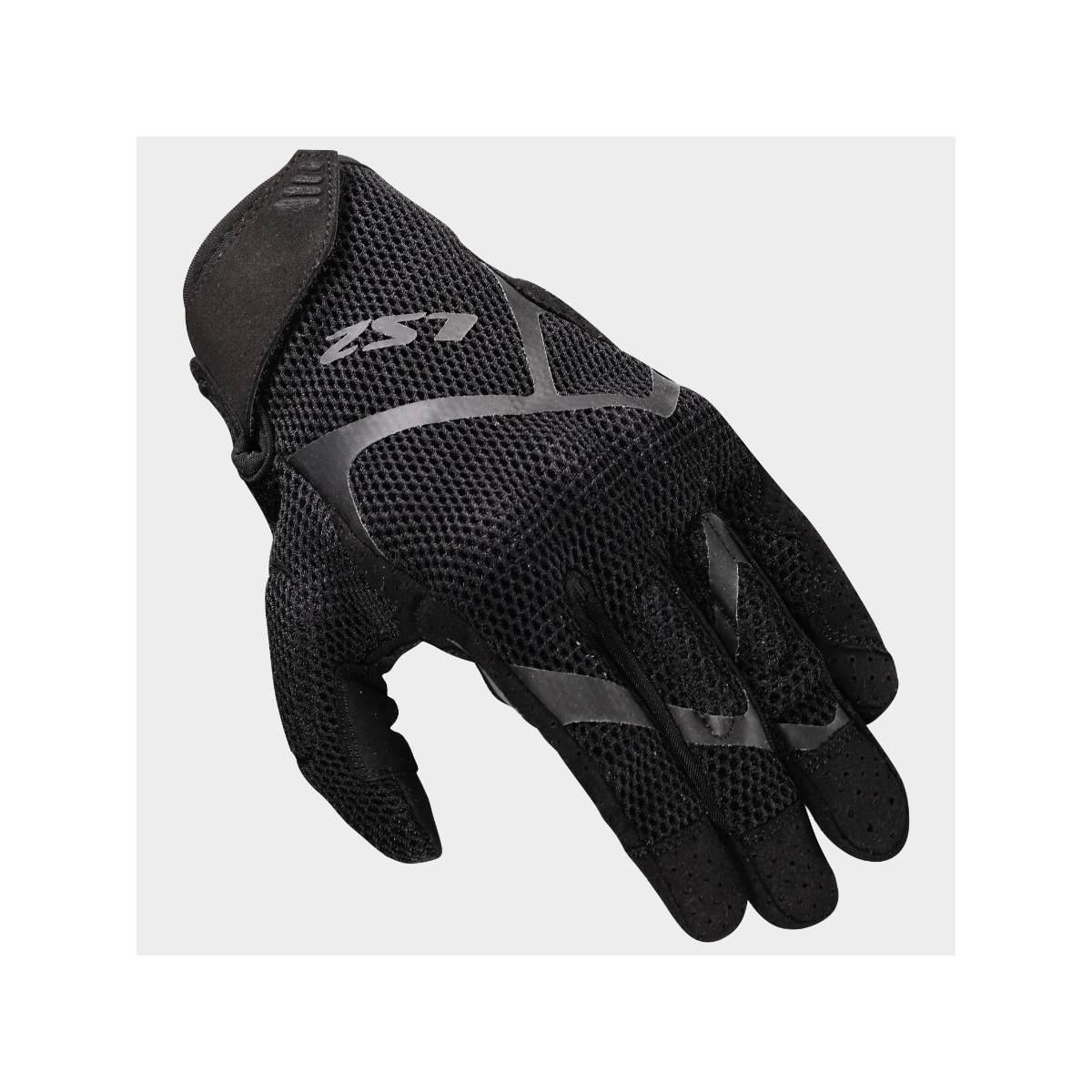 Ls2 ray ii man gloves black