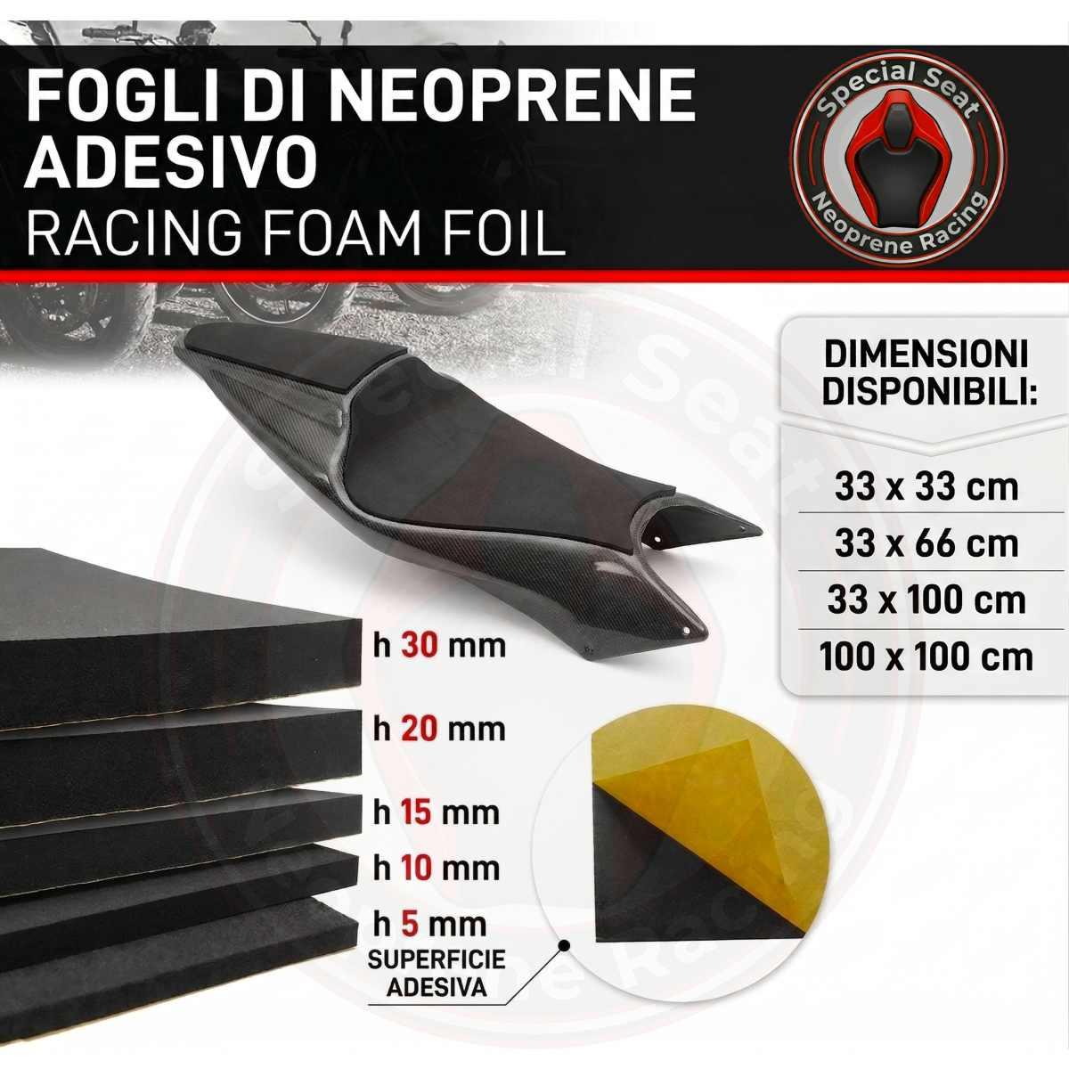 Neoprene adesivo spessore 15 mm - misura 33x100cm
