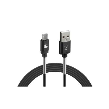 Cavo micro usb 1m nero (ricarica & dati)