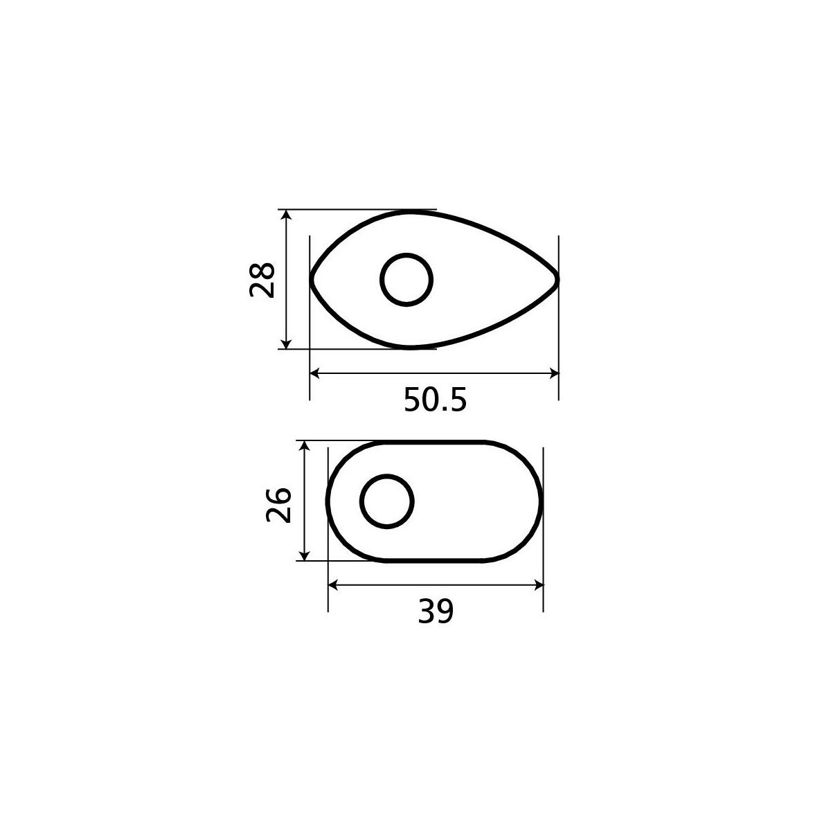 Adattatori frecce honda 4p.