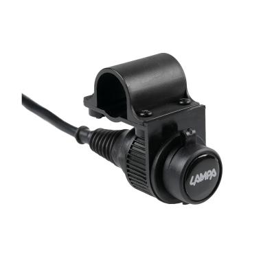 Presa corrente standard per fissaggio a manubrio - 12V - 12A max