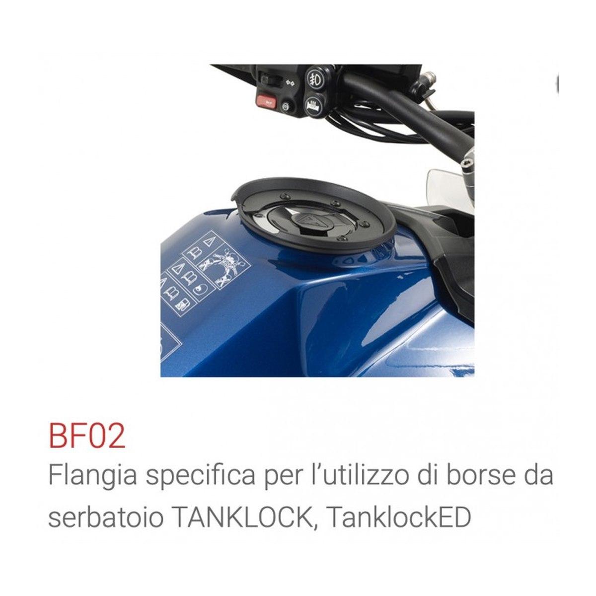 Flangia GIVI per borse da serbatoio TANKLOCK, TanklockED BF02