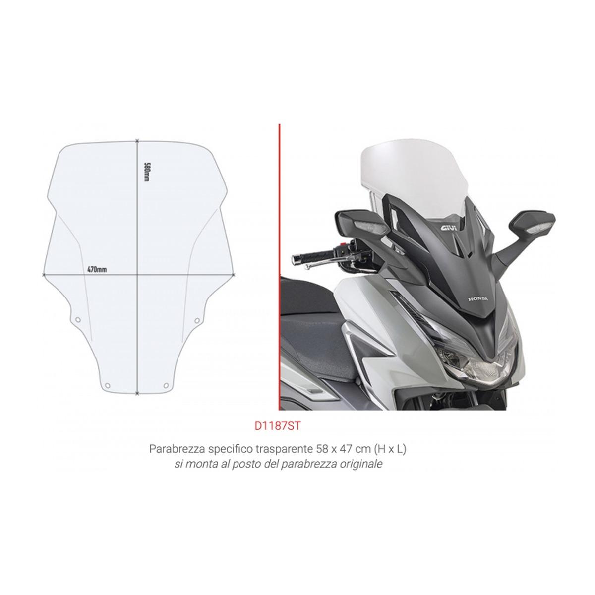 Parabrezza honda forza 350 (2021)