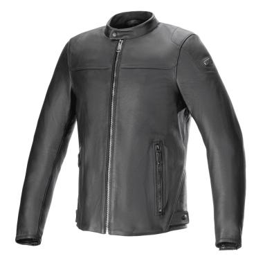 Blacktrack leather jacket