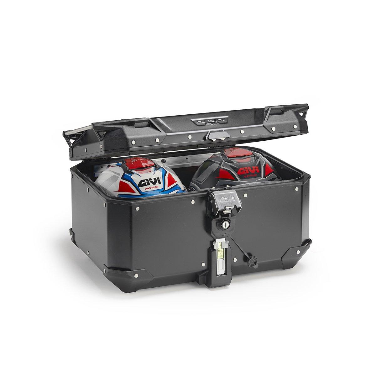 Bauletto monokey obkev58a alluminio nero