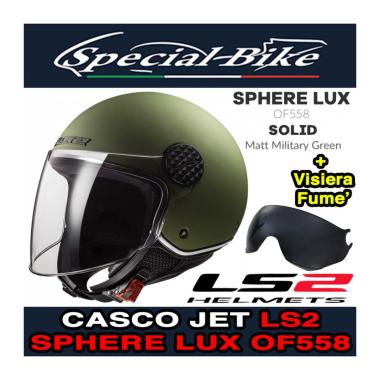 Ls2 of558 sphere lux ii solid m.military green-06