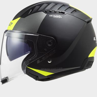 Ls2 of600 copter ii urbane m.black h-v yellow-06