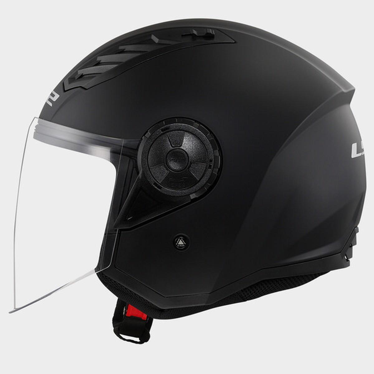 Ls2 of616 airflow ii solid matt black-06
