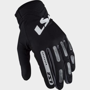 Ls2 bend man gloves black grey