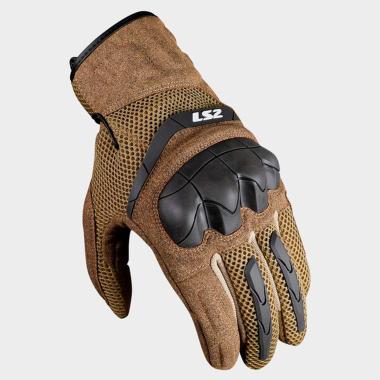 Ls2 kubra man gloves brown