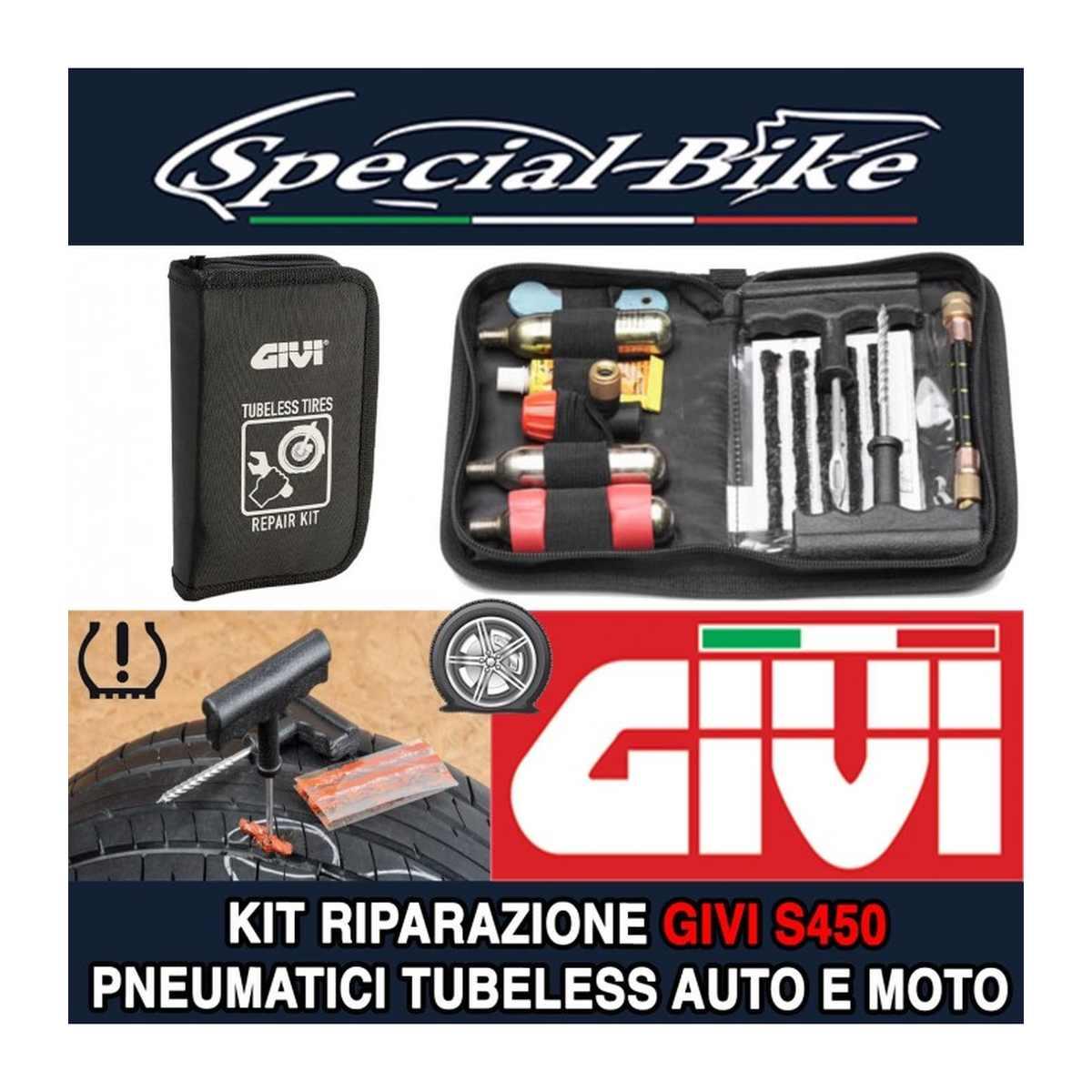 Kit riparazione gomme