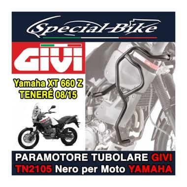 Paramotore nero yamaha xt660 z'08-'13 tenere'